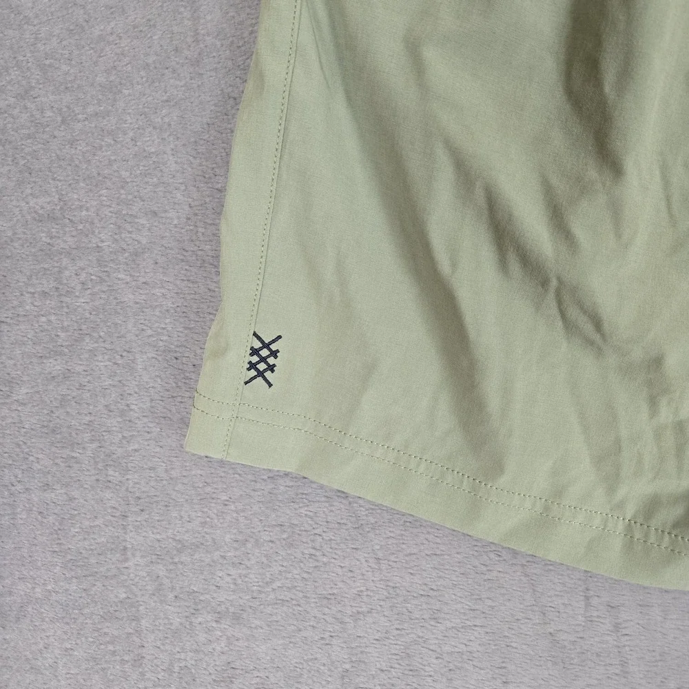 Rhone Mako Shorts Mens 2XL Green Elastic Waist Lightweight‎ 6
